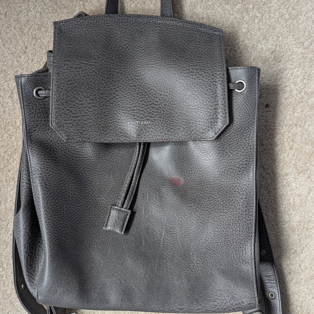 Matt & Nat Gray Women's Backpack